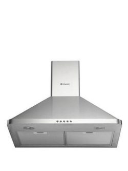 Hotpoint Newstyle Hhp75Cm 70Cm Chimney Cooker Hood - Stainless Steel